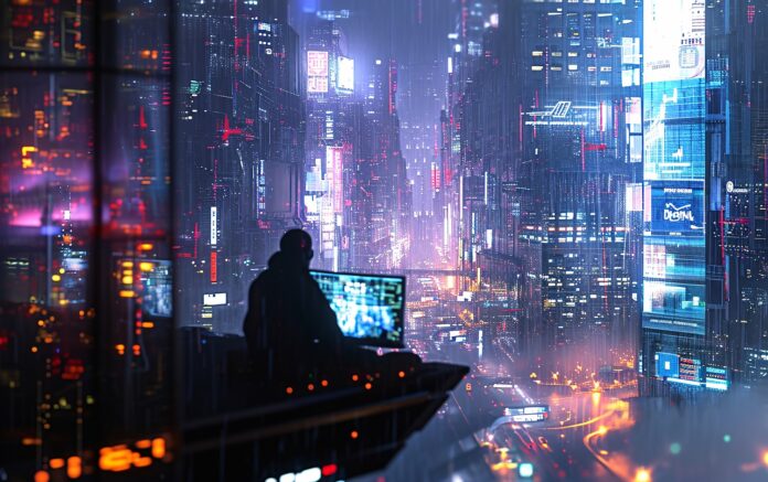 blognft_Trader NFT, le comparatif des marketplaces les plus performantes en 2025_futurism-perspective-digital-nomads-lifestyle Trader NFT,